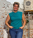 Madness MADNESS waterval hals top THERA TEAL van ecovero