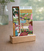 Studio LAWIENE Wens kaart IN MY GARDEN van studio Lawiene A6