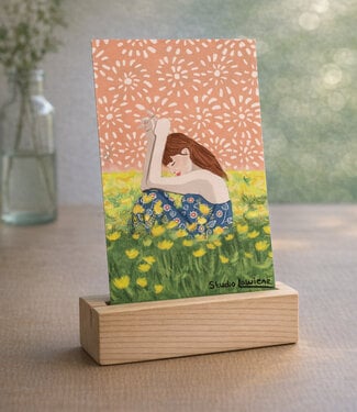 Studio LAWIENE Wens kaart FIELD OF THOUGHT van studio Lawiene A6