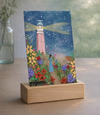 Studio LAWIENE Wens kaart LIGHTHOUSE van studio Lawiene A6