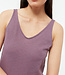 GIVN linnen top met v-hals JET VIOLET linnen katoen
