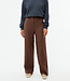 GIVN high waist broek BEA BROWN 100% linnen