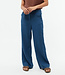 GIVN GIVN high waist broek BEA BLUE 100% linnen