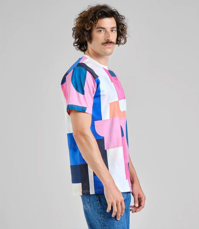 DEDICATED shirt STOCKHOLM BLOCKS biologisch katoen