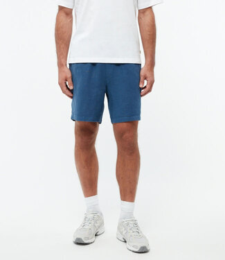 GIVN GIVN korte broek van pure linnen LAURENT BLUE