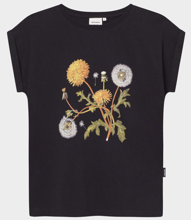 DEDICATED shirt VISBY DANDELION biologisch katoen