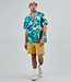 BRAVA fabrics BRAVA overhemd korte mouw ALOHA PIXEL biologisch katoen