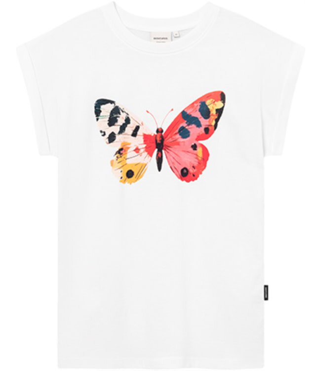 DEDICATED shirt VISBY BUTTERFLY biologisch katoen