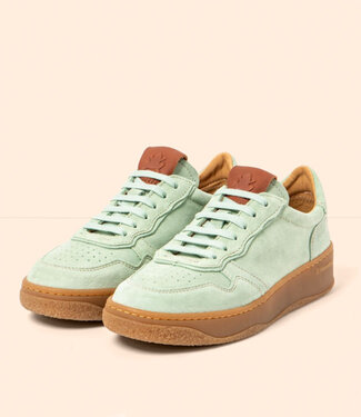 El Naturalista EL NATURALISTA duurzame sneaker GEO MINT suede