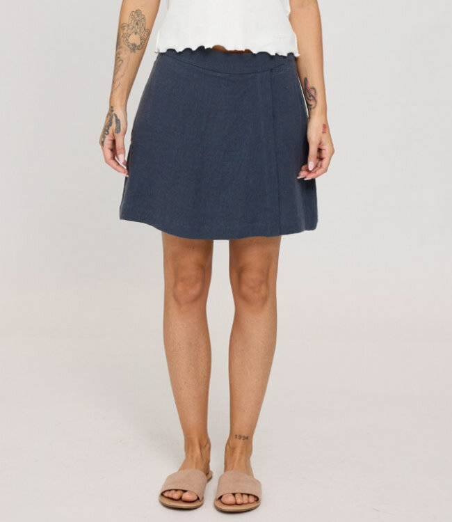 MAZINE linnen BROEK ROK Tessie BLUE