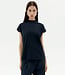 THINKING MU basic t-shirt VOLTA NAVY van biologisch katoen