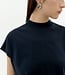 THINKING MU basic t-shirt VOLTA NAVY van biologisch katoen