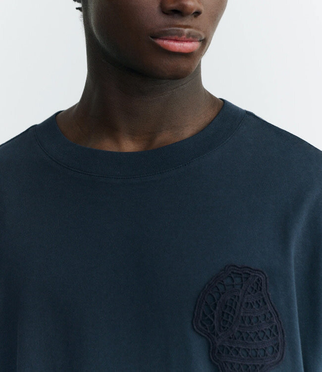 THINKING MU heren shirt ERIC SHELL biologisch katoen