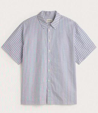 THINKING MU THINKING MU gestreept overhemd KURTIS biologisch katoen