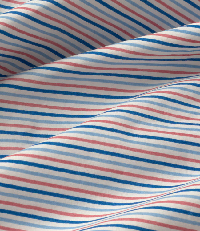 THINKING MU gestreept overhemd KURTIS biologisch katoen