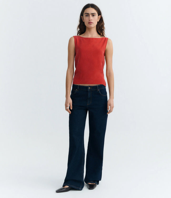 THINKING MU strik top SOLEA RED van cupro