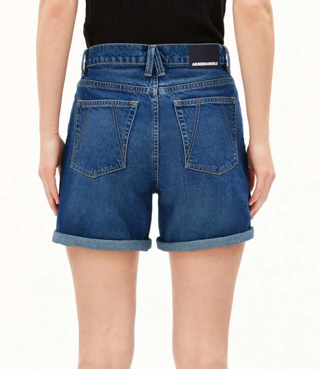 ARMEDANGELS korte jeans broek SHEAARI DARK