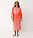 SKFK kimono jurk LIGI ORANGE STRIPES van ecovero