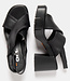 ART zwarte duurzame sandalen met blokhak IBIZA BLACK