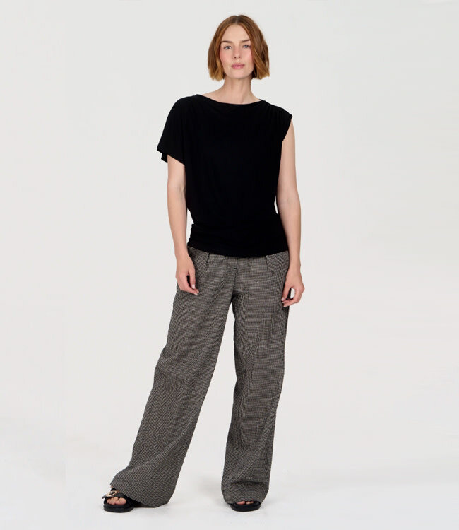 KOMODO geruite broek LOLA CHECK biologisch katoen