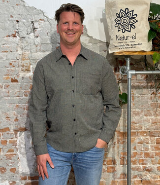 Komodo KOMODO geruit overhemd SPECTRE biologisch katoen