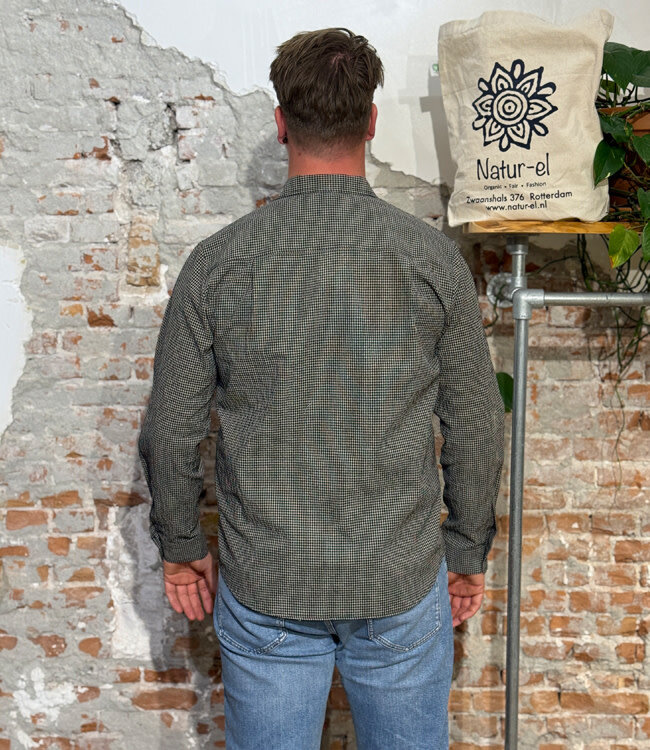 KOMODO geruit overhemd SPECTRE biologisch katoen