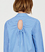 KOMODO blouse gestreept BUSBY BLUE biologisch katoen