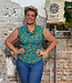 Anukoo ANUKOO watervalhals top JOSJE PERTOL BLOOM biologisch katoen