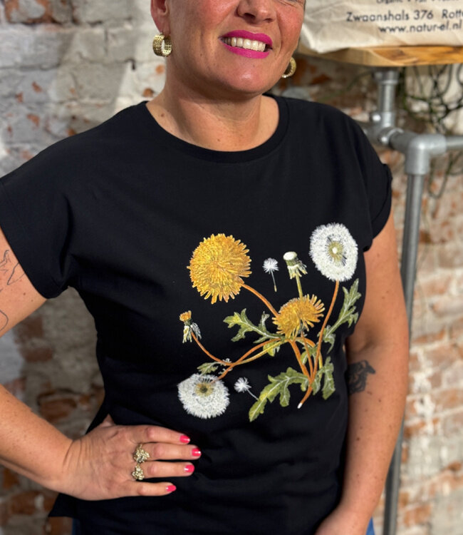 DEDICATED shirt VISBY DANDELION biologisch katoen