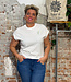 GIVN shirt met korte kapmouw LAILA FLOWER STITCH