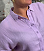 MAZINE wijde linnen blouse ELLA LAVENDER korte mouw