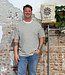 Gestreept t-shirt SHAYNE BLUE WHITE biologisch katoen KCA