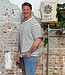 Gestreept t-shirt SHAYNE BLUE WHITE biologisch katoen KCA