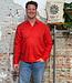 THINKING MU overhemd JIMBO RED hennep en tencel