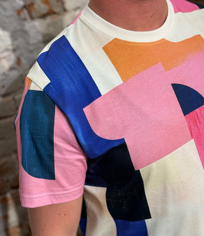DEDICATED shirt STOCKHOLM BLOCKS biologisch katoen