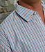 THINKING MU gestreept overhemd KURTIS biologisch katoen