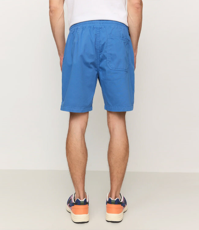 RECOLUTION korte broek QUIN BLUE biologisch katoen