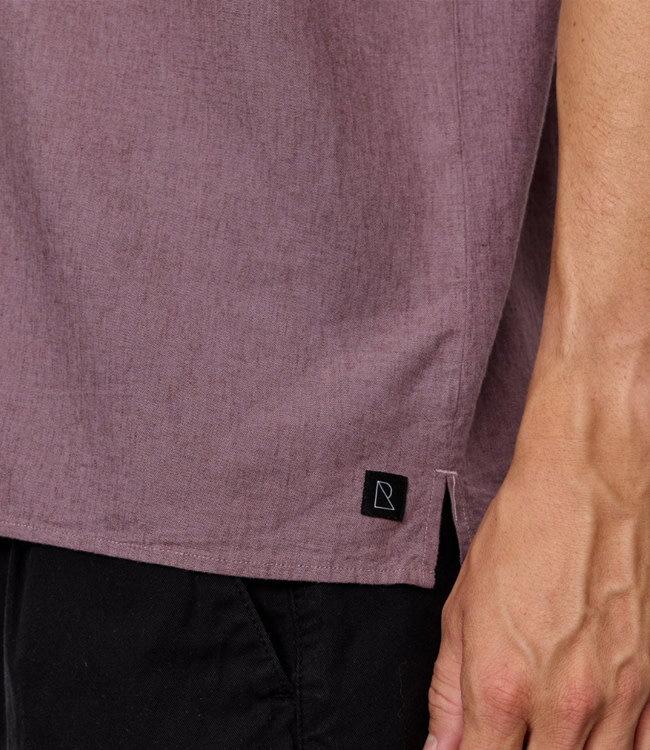 RECOLUTION overhemd korte mouw CACTUS GRAPE