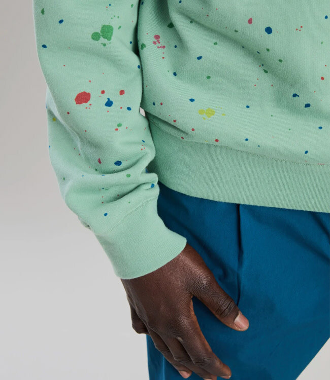 BRAVA sweater van biologisch katoen SPLASH