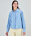 BRAVA fabrics BRAVA gestreepte blouse ULLA met print van ecovero