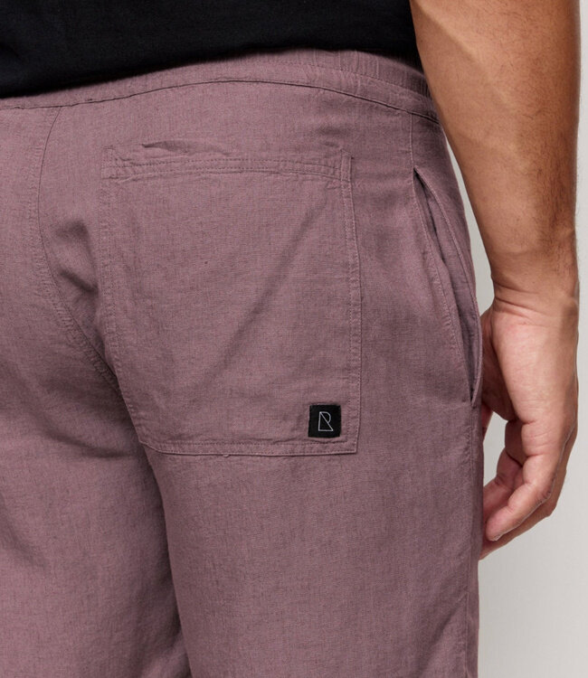 RECOLUTION korte broek CURT GRAPE biologisch katoen
