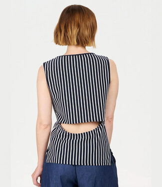 Komodo KOMODO top met open rug ETOSHA STRIPES biologisch katoen