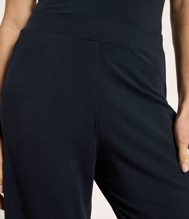 LANIUS comfortabele wijde tencel broek KIRA NIGHT