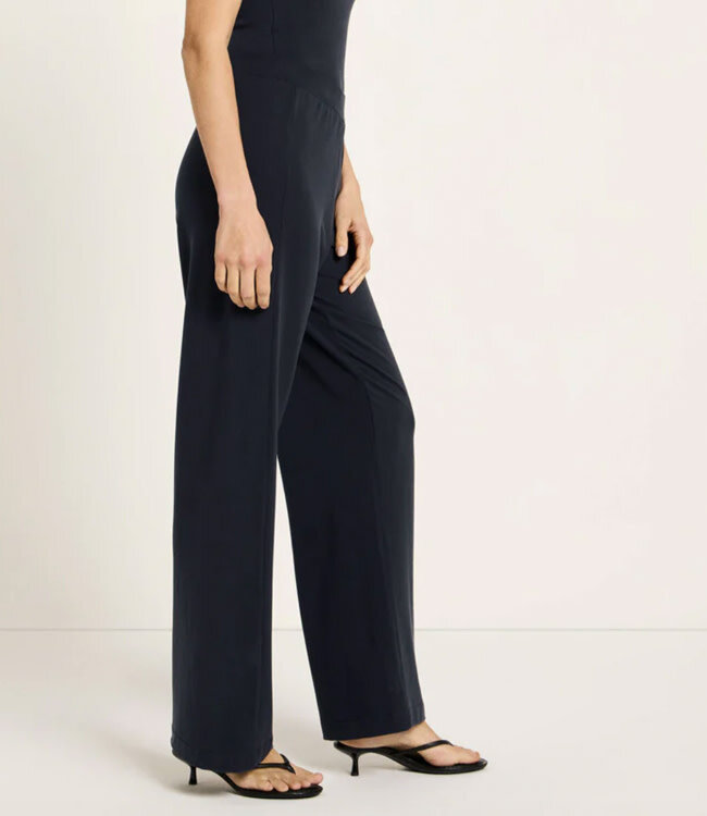 LANIUS comfortabele wijde tencel broek KIRA NIGHT
