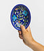 TRANQUILLO Zeep schaaltje van keramiek BLUE BLOOM Handmade & Fairtrade