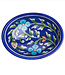 TRANQUILLO Zeep schaaltje van keramiek BLUE BLOOM Handmade & Fairtrade
