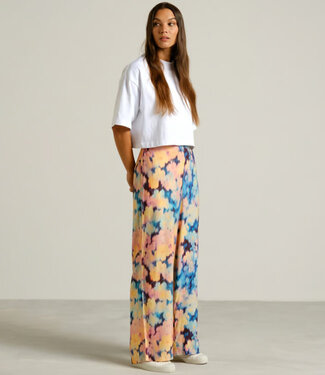 Dedicated DEDICATED wijde broek SUZE IKAT van ecovero