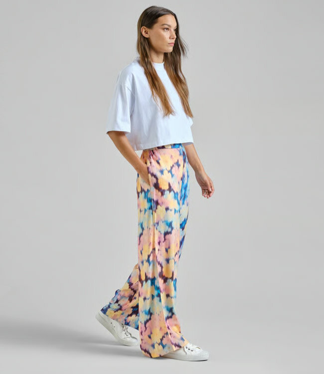 DEDICATED wijde broek SUZE IKAT van ecovero