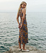 Dedicated DEDICATED maxi jurk MOTALA SUNFLOWER biologisch katoen