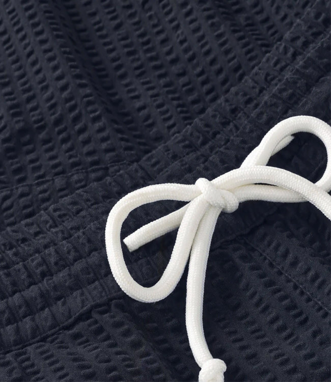 Korte broek DAAN NIGHT biologisch katoen seersucker KCA